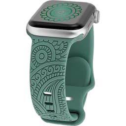 Engraved Band for Apple Watch 44MM 49mm 40mm 41 45mm 38/42mm Leopard Silicone Sport Strap for IWatch Series Ultra 8 7 6 SE 5 4 3