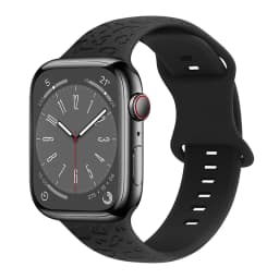 Engraved Band for Apple Watch 44MM 49mm 40mm 41 45mm 38/42mm Leopard Silicone Sport Strap for IWatch Series Ultra 8 7 6 SE 5 4 3