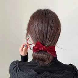 Fashion Ball Head Hair Tools Headwear Pan Head Lazy Fluffy Tool Elegant Barrette Bow Temperament Hair Bow Plush Hair Accessories