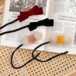 Fashion Ball Head Hair Tools Headwear Pan Head Lazy Fluffy Tool Elegant Barrette Bow Temperament Hair Bow Plush Hair Accessories