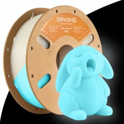 Eryone 1KG Glow In The Dark PLA Filament Premium 3D Print 1.75mm (Absorbs Sunlight or Daylight), PLA Filament Glow in The Dark