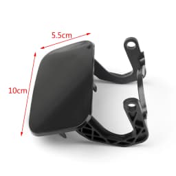 Areyourshop Front Bumper Left&Right Headlight Washer Cap Cover for Audi A4 B8 Car Headlight Washer Jet Cover Cap Accessories