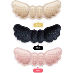 1Pair High Heel Insoles Butterfly Adjust Size Heel Liner Grips Protector Sticker Heel Pad Foot Care Anti Keep Abreast Heel Pads