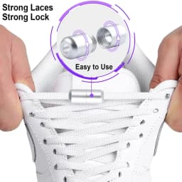 Capsule Lock No Tie Shoe laces Tennis Laces Without ties Adult Kids Sneakers Elastic Shoelaces Rubber Bands for Shoes Accesories