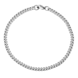 3-11MM Gold Color Stainless Steel Bracelets For Men Women Unisex Curb Cuban Link Chain Simple Wrist Jewelry Gifts