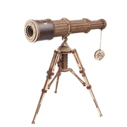 Robotime Monocular Telescope 3D Wooden Puzzle Game Assembly Toys for Adult Birthday Gift
