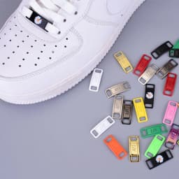 AF1 Shoelace Buckle Metal Shoelaces Shoe Accessories Metal Lace Lock Sneaker Kits Lace Buckle Air Force One Shoe decoration