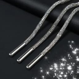 Luxury Rhinestone Shoelaces Rainbow Diamond Shoe laces Sneakers Laces Shoes Round Shoelace 100/120/140/160CM 1Pcs DIY Strings