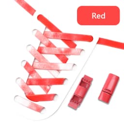 Rainbow Magnetic Lock Shoelaces Elastic Sneaker Laces Adults Kids 8MM Wide Flats Rubber No Tie Shoe laces Shoe Accessories