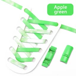 Rainbow Magnetic Lock Shoelaces Elastic Sneaker Laces Adults Kids 8MM Wide Flats Rubber No Tie Shoe laces Shoe Accessories