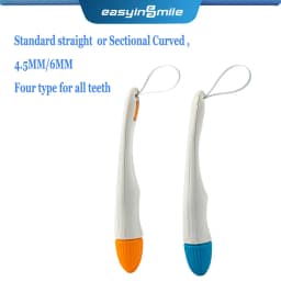 10/50Pcs Dental Pro Matrix Bands Easyinsmile Pre Formed Sectional Contoured Matrice Bands Curved&Standard Adjust System