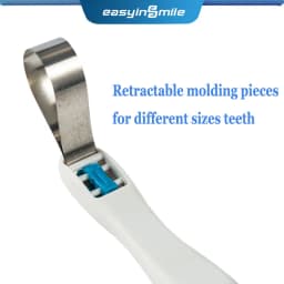 10/50Pcs Dental Pro Matrix Bands Easyinsmile Pre Formed Sectional Contoured Matrice Bands Curved&Standard Adjust System