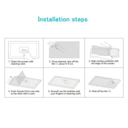 Huion PF02 Protector Film Compatible for graphic tablet pen display Light Anti Glare Paper Texture Matte Film