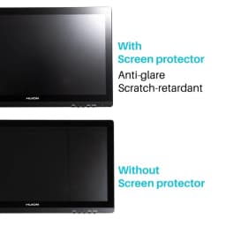 Huion PF02 Protector Film Compatible for graphic tablet pen display Light Anti Glare Paper Texture Matte Film