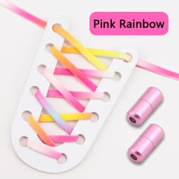 New Colorful Elastic laces Sneakers No tie Shoelace for Running Round Tennis Shoelaces without ties Kids Adult Shoes Accessories