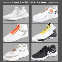 New Round Shoelaces Rainbow Solid Classic Boot Shoelace Casual Sports Boots shoes Lace Sneaker Shoe Laces Strings 14color