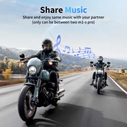 2pcs Fodsports M1-S Pro Motorcycle Helmet Intercom,Helmet Bluetooth Headset,10 Riders 2000M Interphone