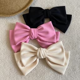 2022 New Fashion Hair Clips Butterfly Korean Barrette Bow For Girls Women Autumn Tiara Hairpin Ponytail Style Hair Accessories