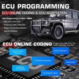 Autel MaxiCOM Ultra Lite Scanner Top Diagnostic Tool OBD Scanner 2 Years Update ECU Programming Automotive Scanner Topology Map