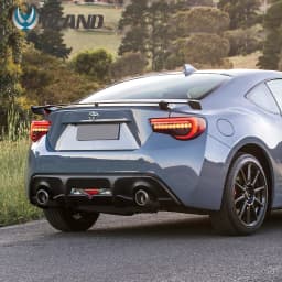 VLAND Tail Lights Assembly For Toyota 86 2012-UP Tail Lamp For Subaru BRZ/Scion FRS 2012-2019 With Moving Turn Signal Light