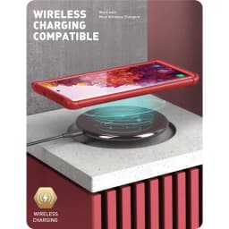 For Samsung Galaxy S20 FE 5G Case (2020) I-BLASON Ares Full-Body Rugged Clear Bumper Cover Case WITH Built-in Screen Protector
