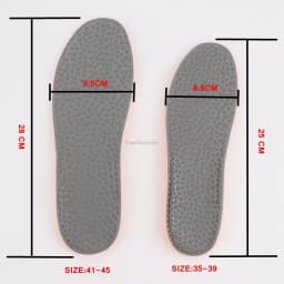 Memory Foam Insoles Providing Excellent Shock Absorption and Cushioning for Feet Relief Sport Insoles Men and Women Everyday Use
