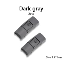 New Colorful Metal Shoelace Clip Press buckle Shoelaces Press Lock Shoes Accessories AF1 Sneakers Kits Metal Laces Tip