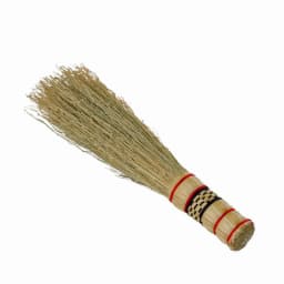 Master Star Natural Straw Handmade Wok Brush Pan Cleaning Brush Eco-Friendly Non-stick Coating Protect Brush Kitchen Tool