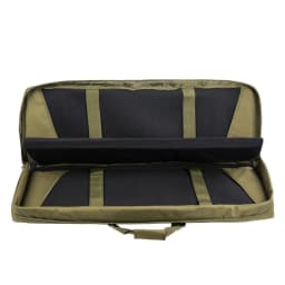 LQARMY 81 97 106 122cm Tactical Gun Bag Double Rifle Case Molle Rifle Bag Sniper Airsoft Gun Case Backpack Hunting Gun Holster