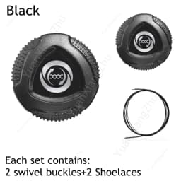 1Pair New Automatic Laces Sneakers Swivel Buckle Shoelaces Without ties Adults Kids Lazy No Tie Shoe laces Shoe Accessories
