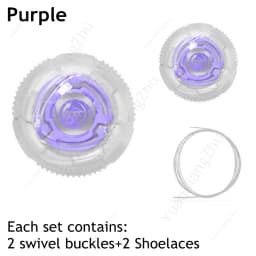 1Pair New Automatic Laces Sneakers Swivel Buckle Shoelaces Without ties Adults Kids Lazy No Tie Shoe laces Shoe Accessories