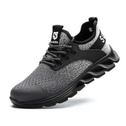 SUADEX Safety Shoes Steel Toe Boots Anti-Smashing Work Shoes Lightweight Breathable Composite Toe Men EUR Size 37-48