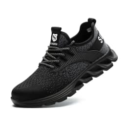 SUADEX Safety Shoes Steel Toe Boots Anti-Smashing Work Shoes Lightweight Breathable Composite Toe Men EUR Size 37-48