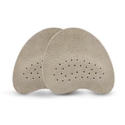 Heels Feet Pads Comfortable leather insoles Half Insoles Women Shoes Pads Foot Care Products Sandals Forefoot Non-slip Cushion