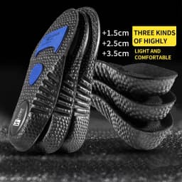 1Pair EVA Sports Shock Absorption Shoes Insole for Feet Height Increase Insoles Men Women Arch Support Orthopedic Shoe Pads