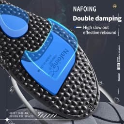 1Pair EVA Sports Shock Absorption Shoes Insole for Feet Height Increase Insoles Men Women Arch Support Orthopedic Shoe Pads