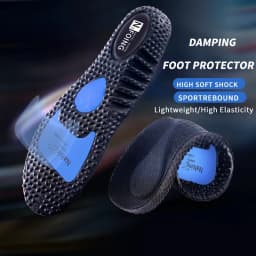 1Pair EVA Sports Shock Absorption Shoes Insole for Feet Height Increase Insoles Men Women Arch Support Orthopedic Shoe Pads