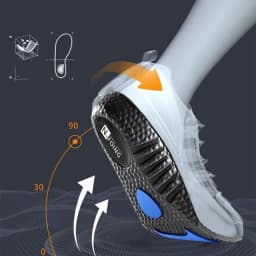1Pair EVA Sports Shock Absorption Shoes Insole for Feet Height Increase Insoles Men Women Arch Support Orthopedic Shoe Pads