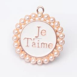 New Rhinestone Pearls Shoe Charms beauty perfume Sneaker Charms Girl Gift Shoe decoration DIY Shoelaces Buckles shoes accesories