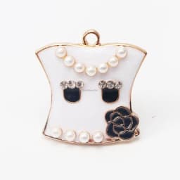 New Rhinestone Pearls Shoe Charms beauty perfume Sneaker Charms Girl Gift Shoe decoration DIY Shoelaces Buckles shoes accesories