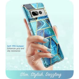 For Google Pixel 7 Pro Case (2022 Release) I-BLASON Cosmo Slim Full-Body Stylish Protective Case With Built-in Screen Protector