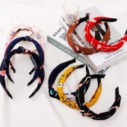 New Head Hoop Top Knot Hairband Turban Fashion Elastic Hair Bezel Headband For Women Girls printing Headdress Hair Accessories