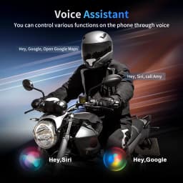 2pcs Fodsports M1-S Pro Motorcycle Helmet Intercom Wireless Bluetooth Headset Moto Interphone,10 Riders.