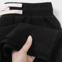 Summer Men's Loose Linen Pants Solid Color Home Comfort Trousers Thin Breathable Straight Sports Casual Pants for Couples