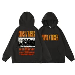 New Guns N' Roses Men's Winter/autumn Pullover Hooded Sweatshirt for Men - Rock Music Roses Band