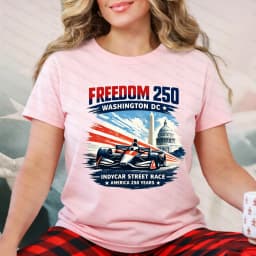 2026 Freedom 250 Washington Indycar Race Shirt America 250th Anniversary Apparel Men's Shirts Woman YK2 T-Shirts Casual T-Shirt