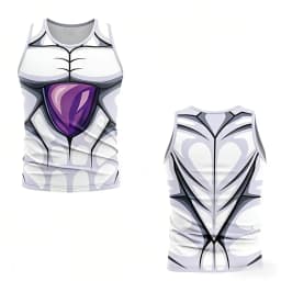 2026 Summer Dragon Ball Retro Fitness Vest Men's Oversized 3D Printed Vest Family Unisex Children's Sports Shirt