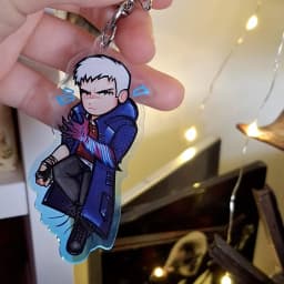 Devil May Cry Keychains - Dante, Nero & Vergil