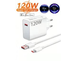 120W Fast USB Charger for Xiaomi 11 12 13 14 Redmi Note 11T 12 12T 13 14 Pro POCO F4 F5 X4 X5 X6 Type C Turbo Charging 6A Cable