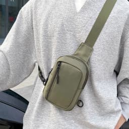 New Chest Bag for Men and Women's Leisure, Fitness, Sports, Crossbody Bag, Chest Bag, Casual Men's Bag, Large Capacity Bag Trend
